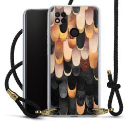 Carry Case Transparent Leather black/gold