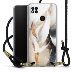 Carry Case Transparent Leather black/gold