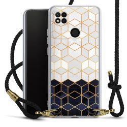 Carry Case Transparent Leather black/gold