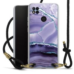 Carry Case Transparent Leather black/gold