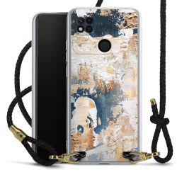 Carry Case Transparent Leather black/gold