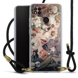 Carry Case Transparent Leather black/gold