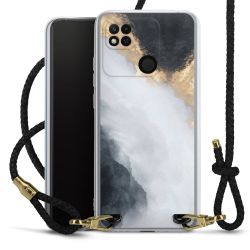 Carry Case Transparent Leather black/gold