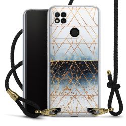 Carry Case Transparent Leather black/gold