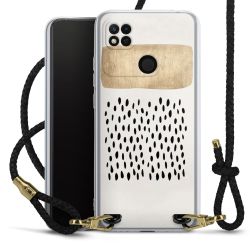 Carry Case Transparent Leather black/gold