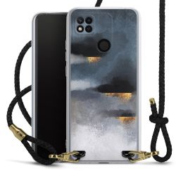 Carry Case Transparent Leather black/gold