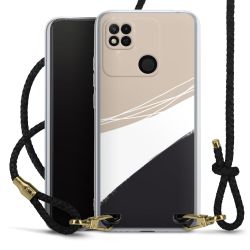 Carry Case Transparent Leather black/gold