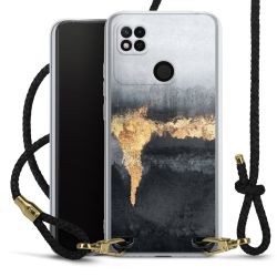 Carry Case Transparent Leather black/gold