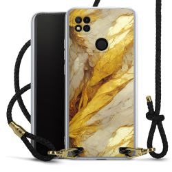 Carry Case Transparent Leather black/gold