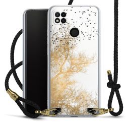 Carry Case Transparent Leather black/gold