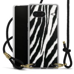 Carry Case Transparent Leather black/gold