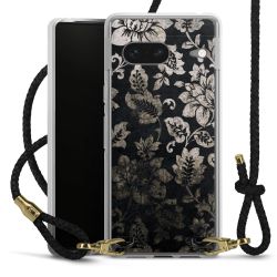 Carry Case Transparent Leather black/gold