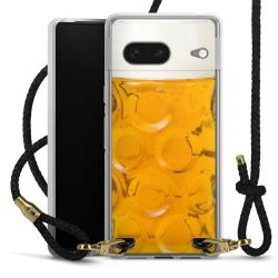 Carry Case Transparent Leather black/gold