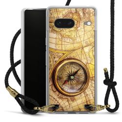 Carry Case Transparent Leather black/gold