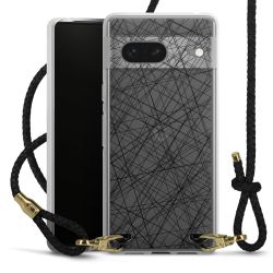 Carry Case Transparent Leather black/gold