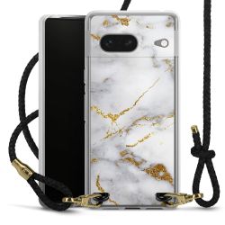 Carry Case Transparent Leather black/gold