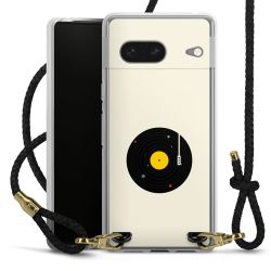 Carry Case Transparent Leather black/gold