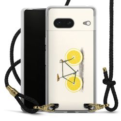 Carry Case Transparent Leather black/gold