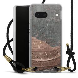 Carry Case Transparent Leather black/gold