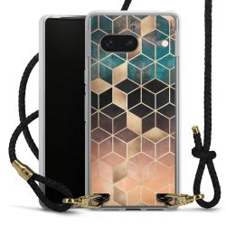 Carry Case Transparent Leather black/gold