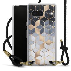 Carry Case Transparent Leather black/gold