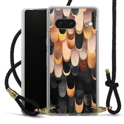 Carry Case Transparent Leather black/gold