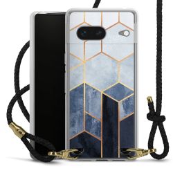 Carry Case Transparent Leather black/gold