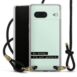 Carry Case Transparent Leather black/gold