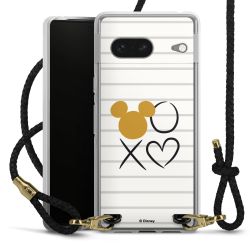 Carry Case Transparent Leather black/gold