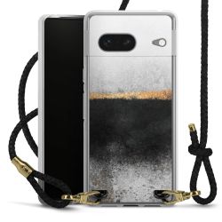 Carry Case Transparent Leather black/gold