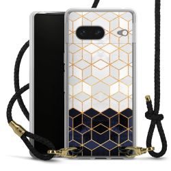 Carry Case Transparent Leather black/gold