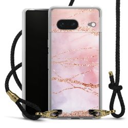 Carry Case Transparent Leather black/gold