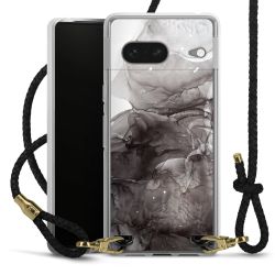 Carry Case Transparent Leather black/gold