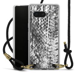 Carry Case Transparent Leather black/gold