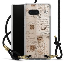 Carry Case Transparent Leather black/gold