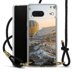 Carry Case Transparent Leather black/gold