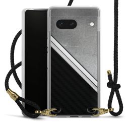 Carry Case Transparent Leather black/gold