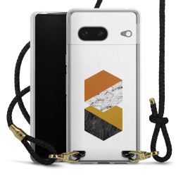 Carry Case Transparent Leather black/gold