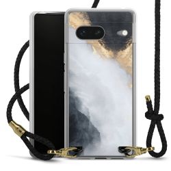 Carry Case Transparent Leather black/gold