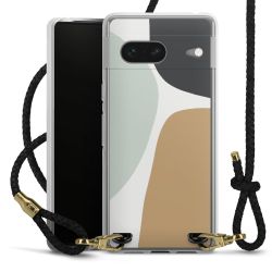 Carry Case Transparent Leather black/gold