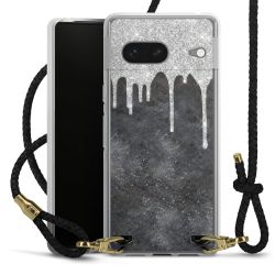 Carry Case Transparent Leather black/gold