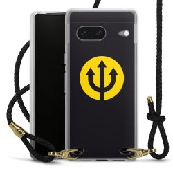 Carry Case Transparent Leather black/gold