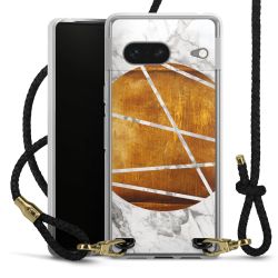 Carry Case Transparent Leather black/gold