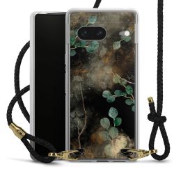 Carry Case Transparent Leather black/gold