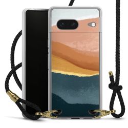 Carry Case Transparent Leather black/gold