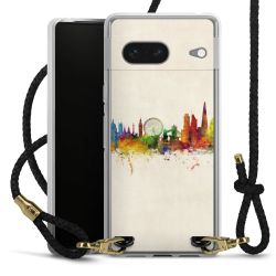 Carry Case Transparent Leather black/gold