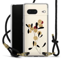 Carry Case Transparent Leather black/gold