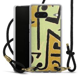 Carry Case Transparent Leather black/gold