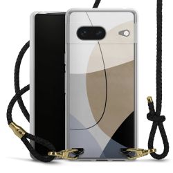 Carry Case Transparent Leather black/gold