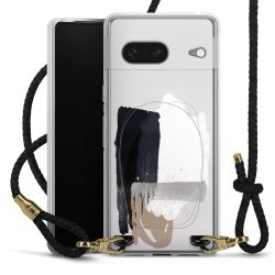 Carry Case Transparent Leather black/gold